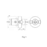 Boring Transfer Adaptor  CK4-FMB22-015M  CK7-FMB32-030M - Big-tools Industrial Supply Tools for Metal Cutting